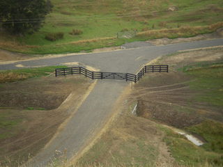 Post & Rail Entrance Way